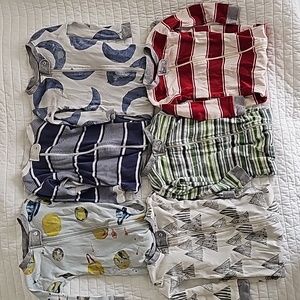 Set of 6 Burts Bees Long Sleeve Pajamas